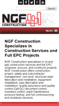 Mobile Screenshot of ngfconstruction.com